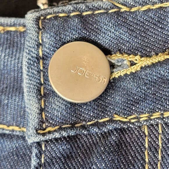 Joes Jeans Eden Relaxed Crop Straight Leg High Rise Raw Hem 26X30 - Picture 8 of 14